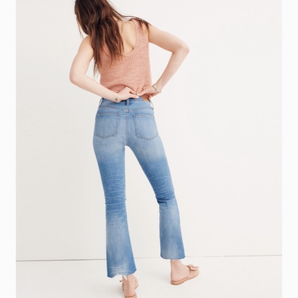 FINAL PRICE! Madewell Cali Demi Boot Jeans - Picture 4 of 8